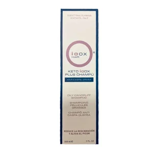 Ioox Keto Plus Shampooing pour pellicules grasses 200 ml
