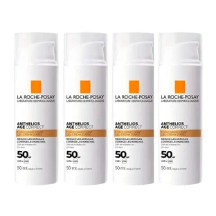 La Roche Posay Anthelios Age Correct SPF50 Gel-cream, pack 4 x 50 ml