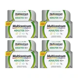 Multicentrum Adultos 50+ Suplemento alimenticio multivitamínico para adultos mayores de 50 años Envase 4 x 90 comprimidos