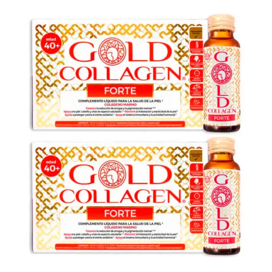Minerva Gold Colagen Forte Pack 2 x 10 x 50 ml