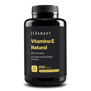 Zenement Natural Vitamina E 400 IU, 200 cápsulas me