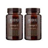 Kobho Labs Duplo Suplemento Omega-3, 2x60 cápsulas