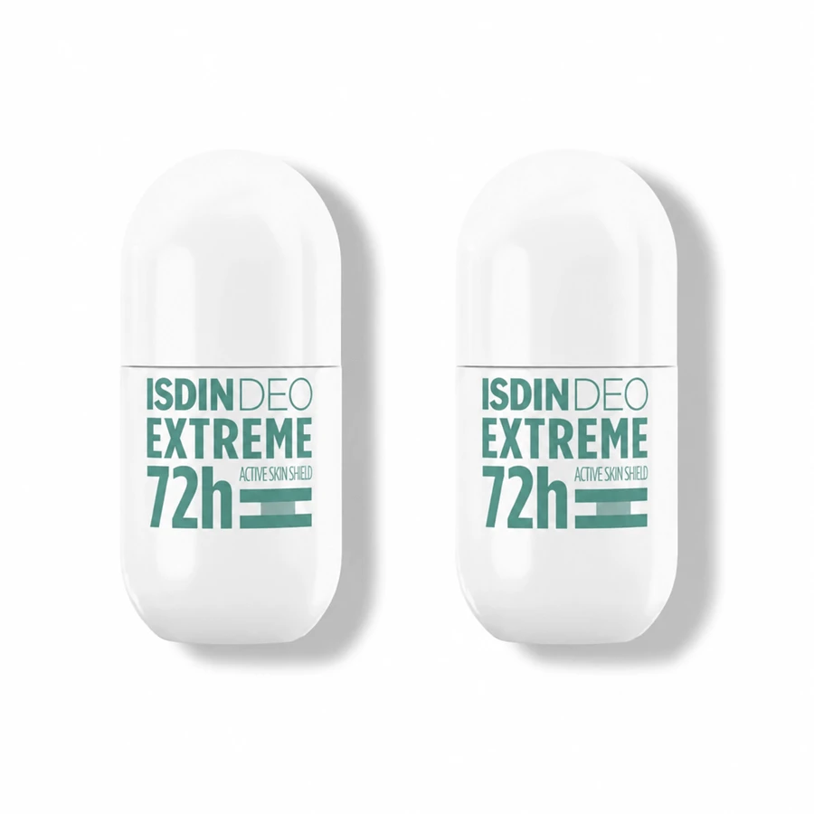 Isdin Deo Germisdin Roll On, pack 2 x 40 ml