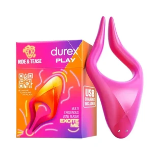 Durex Vibrateur Stimulateur Multi-Utilisation Ride & Tease