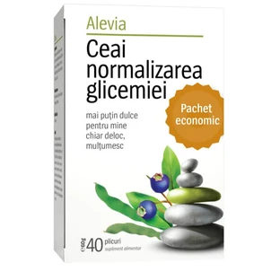 Tee zur Blutzucker Normalisierung, 40 Sachets, Alevia