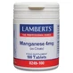 Lamberts Citrate de Manganèse 4Mg. 100 Capsules