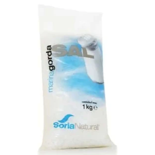 Soria Natuurlijk Grof zeezout 1kg.