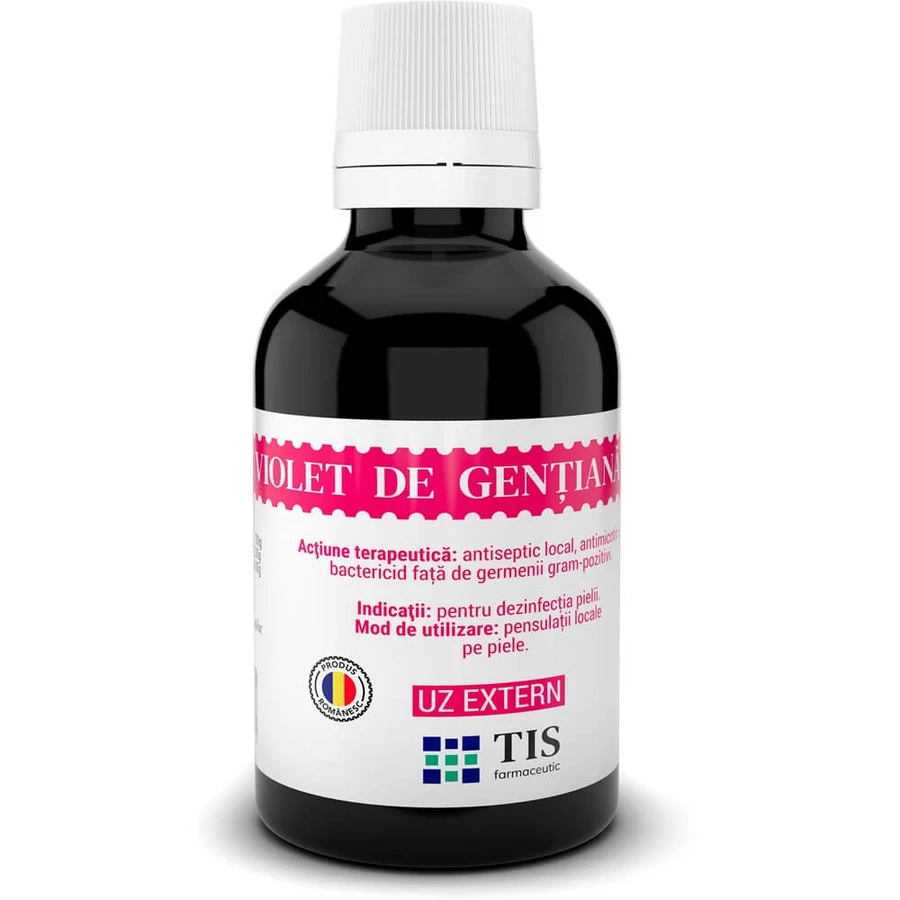 Gentian Violet, 1%, 25 ml, Tis Farmaceutic 