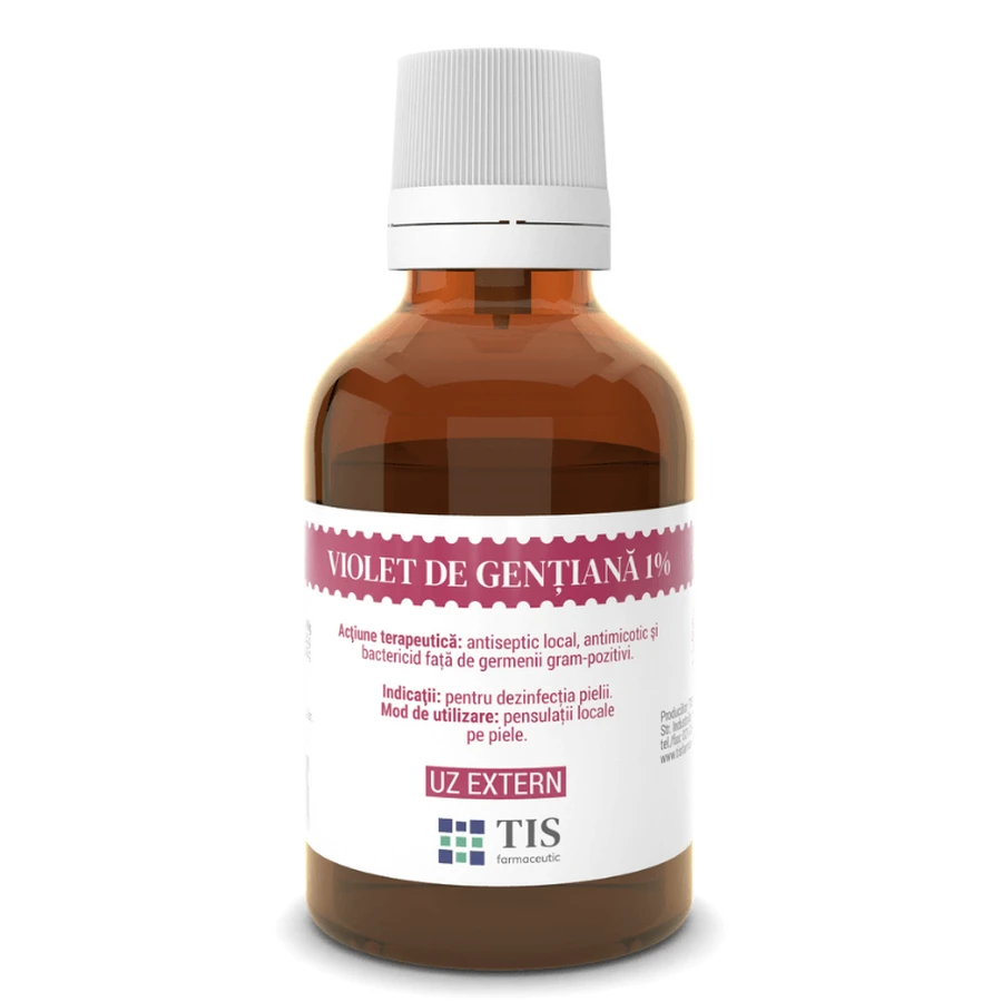 Gentian Violet, 1%, 25 ml, Tis Farmaceutic 