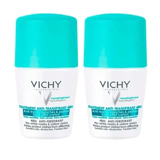 Vichy Antiperspirant Deodorant Pack 2 x 50 ml