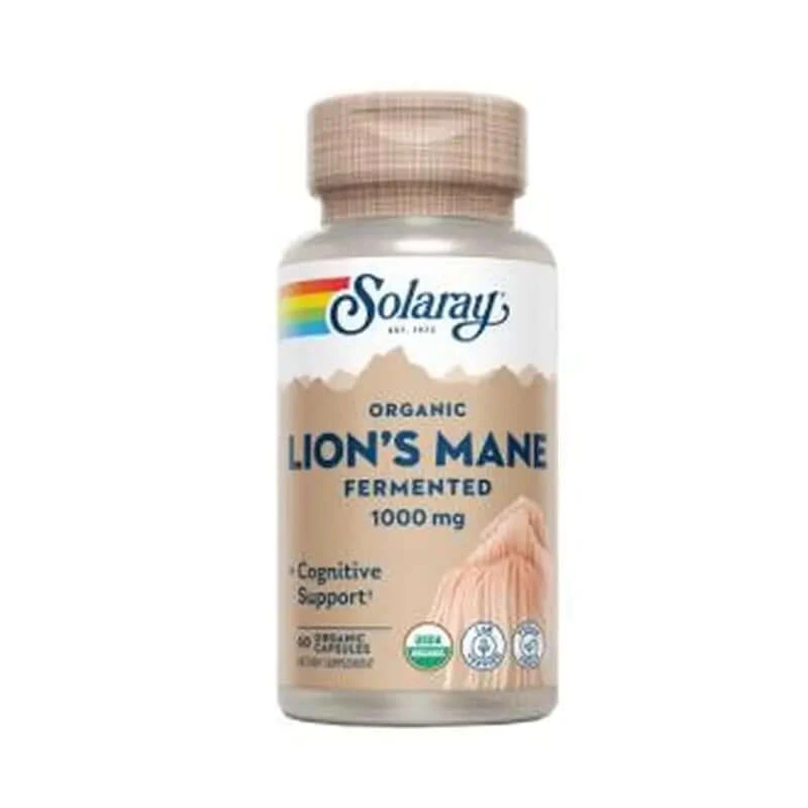 Solaray Melena de León 60 Capsuleveg