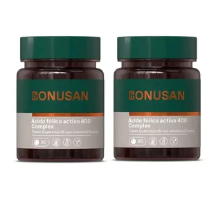 Bonusan Folic Acid Active 400 Complex , 2X90 Tablet
