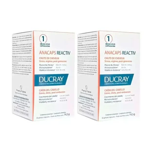 Ducray Anacaps Reactiv, pack 2 x 30 capsules