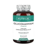 Nutralie Glucomannan mit Cholin + B3 + D3 Gewichtsverlust, 120 Kapseln