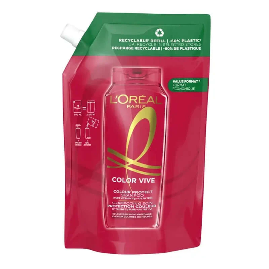 L'Oreal Paris Elvive Ecopack Colorvive 500Ml