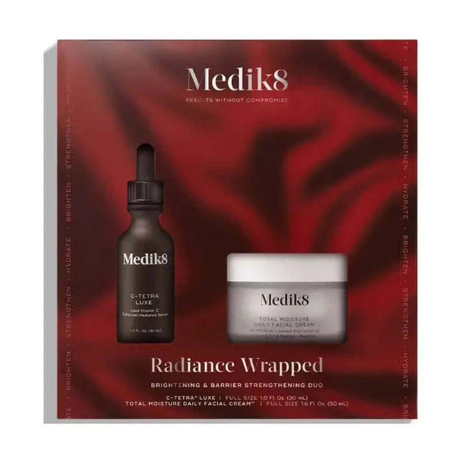 Medik8 Radiance Wrapped C-Tetra 30Ml + Total Moisture Daily Facial Cream 50Ml