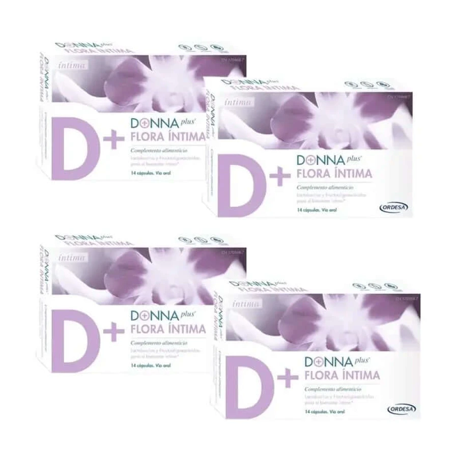 Donnaplus Intima Flora Pack 4 x 14 capsules