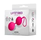 Latetobed gal Kegel dubbel Roze Rood 70 Gr
