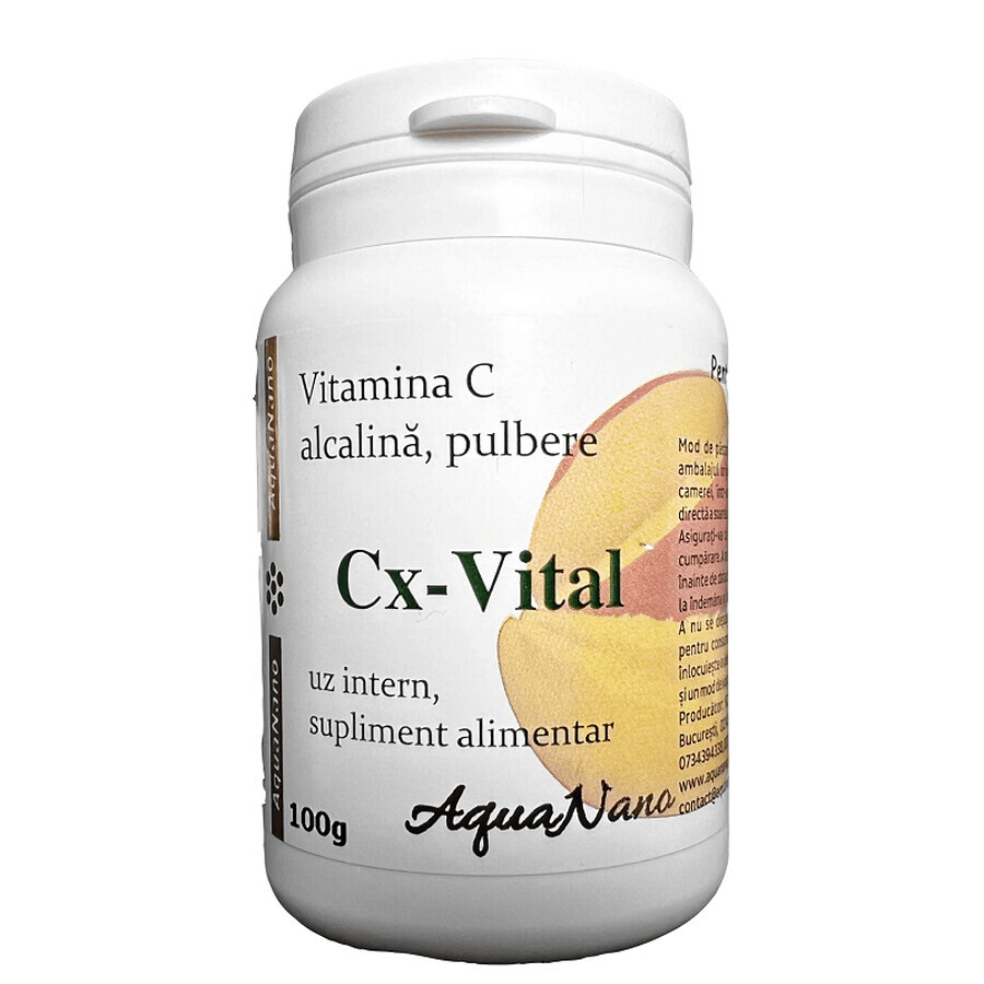 Comprar Vitamina C en polvo tamponada Cx-Vital AquaNano, 100 g, Aghoras Ivent Vitamina C en polvo tamponada Cx-Vital AquaNano, 100 g, Aghoras Ivent
