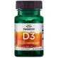 Vitamine D3 1000 IE, 30 capsules, Swanson