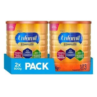 Enfamil Complete 3 Leche de crecimiento, 2 X 800g