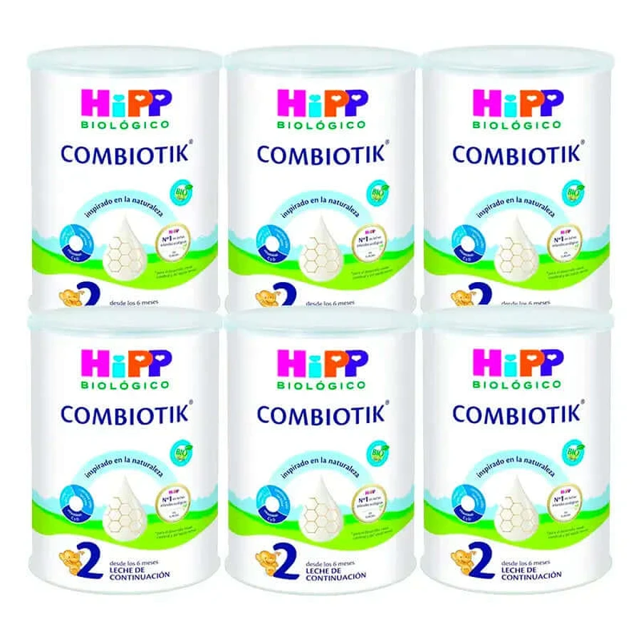 Hipp Combiotik 2, leche en polvo, envase 6 x 800 g