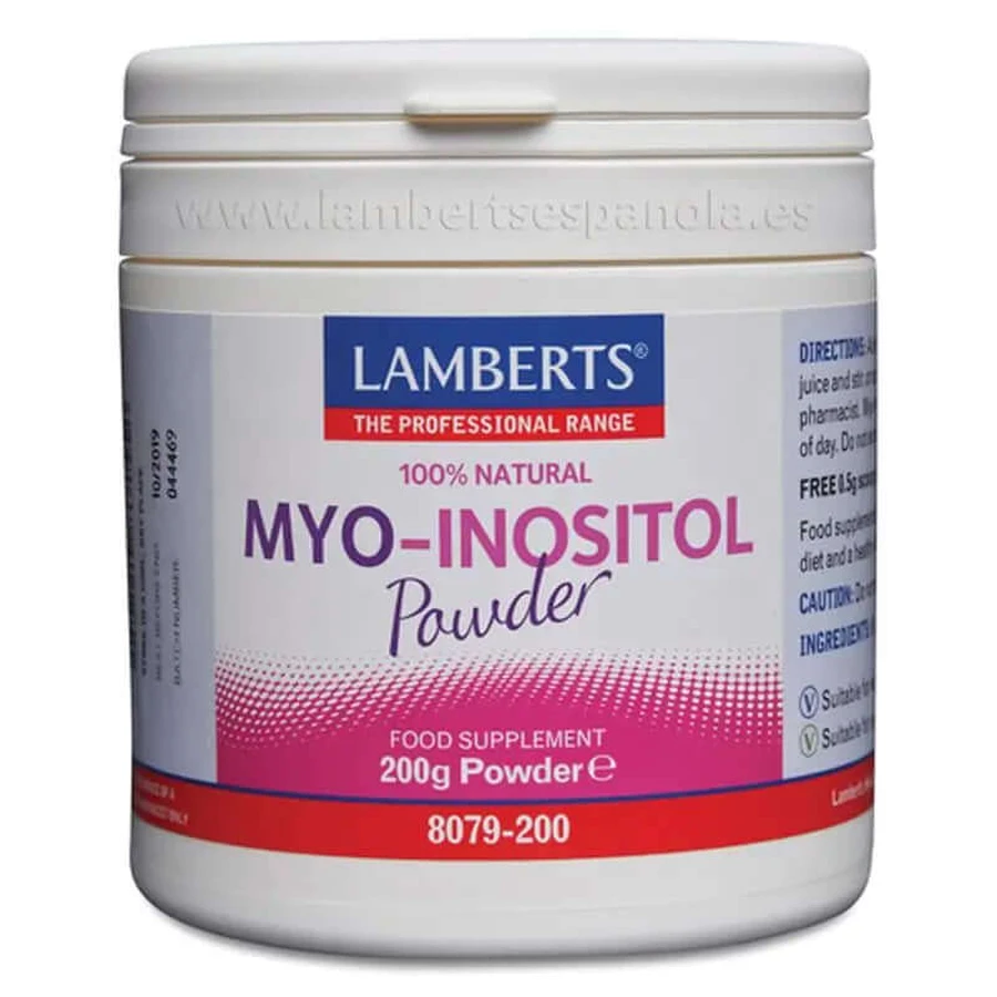 Lamberts Myo Inositol Pulver 100% natürlich, 200 g