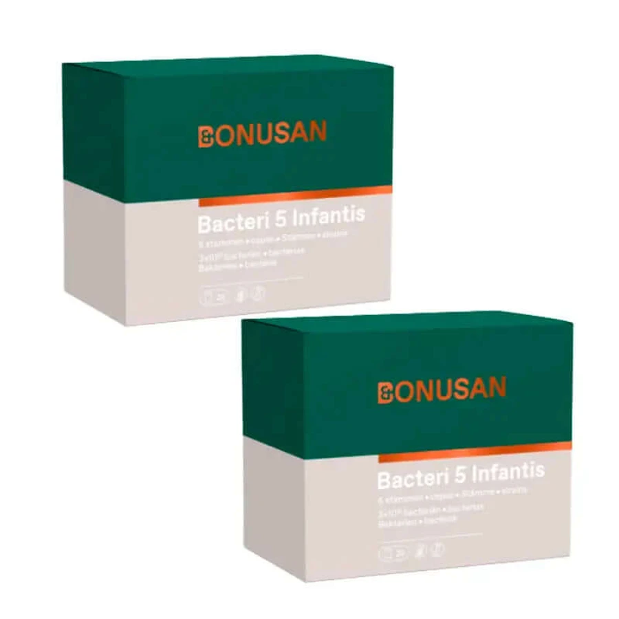 Bonusan Bacteri 5 Infantis , 2X28 sobres