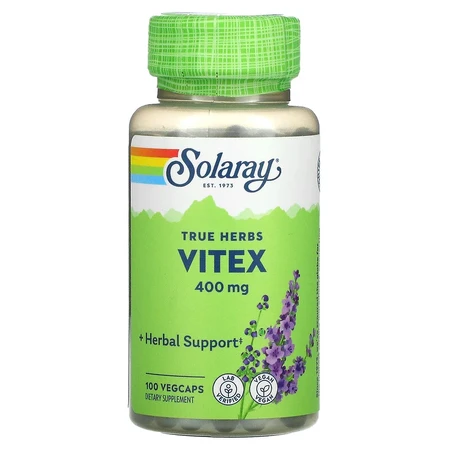 Vitex 400mg, 100 cápsulas, Solaray