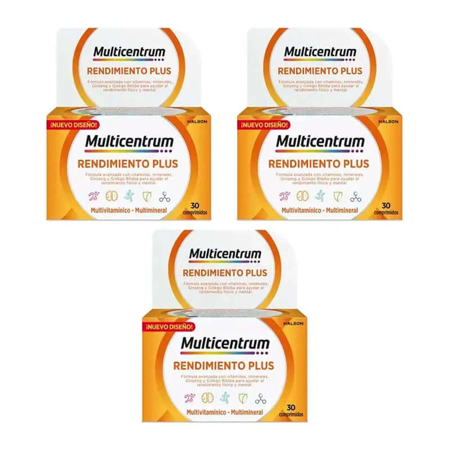 Multicentrum Performance Plus Multivitamin Multivitamin Pack 3 x 30 Tabletten