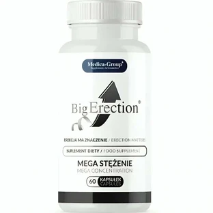 Medica Group Bigerection Complément alimentaire naturel pour la vitalité masculine et la performance intime, 60 gélules