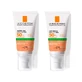 La Roche Posay Duplo Anthelios Uvmune 400 Olie Controle Gel-Crème Spf50+ Kleur, 2 X 50 Ml