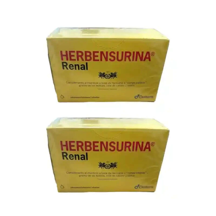 Herbensurin 40 Filtros X 1,5 Gr, paquete de 2