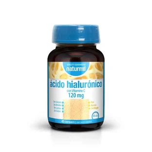 Acide hyaluronique Naturmil , 45 comprimés de 120 mg