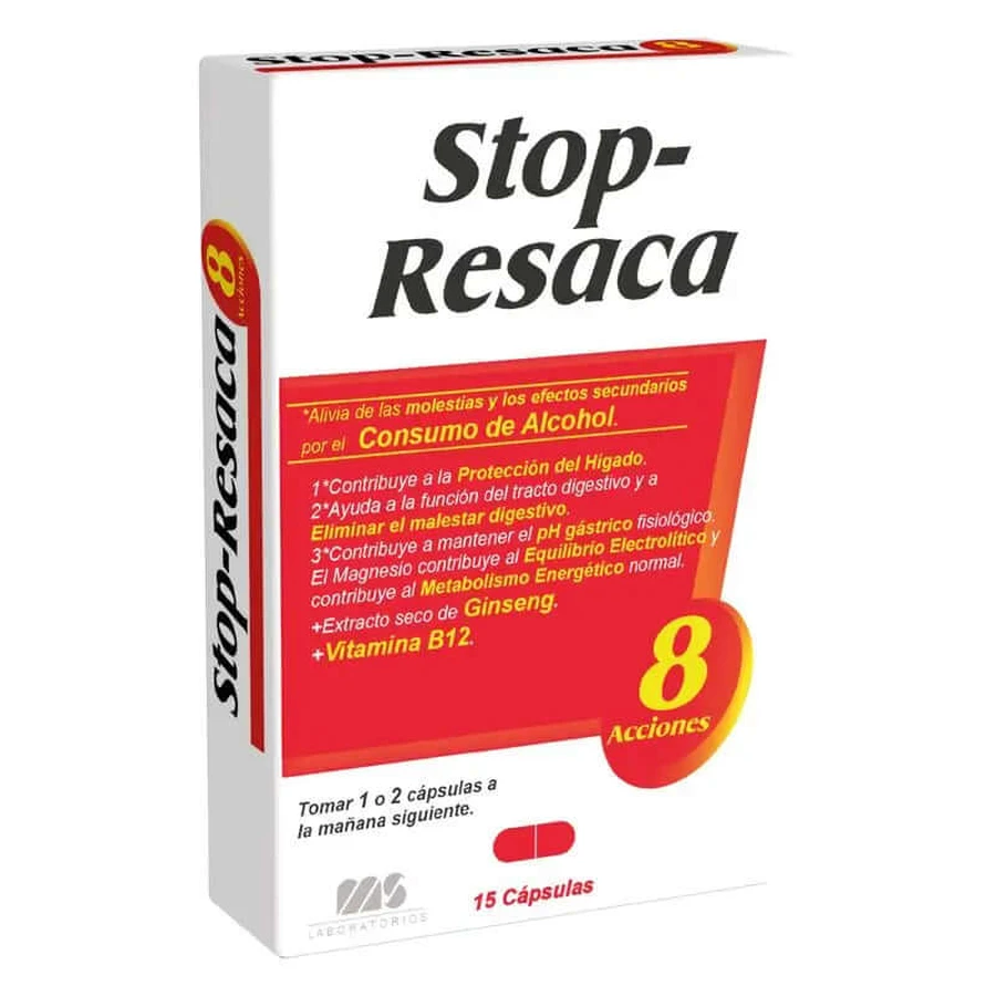 Relafit Stop Hangover Dietary supplement , 15 capsules