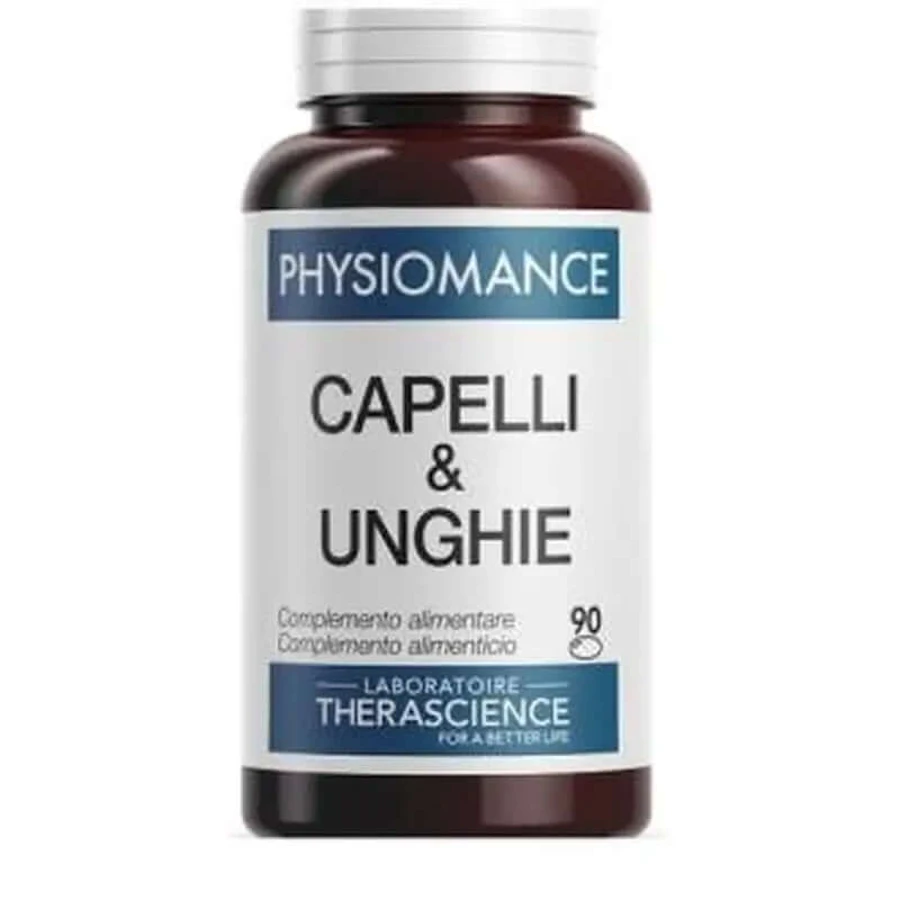 Therascience Physiomance păr și unghii 90 capsule