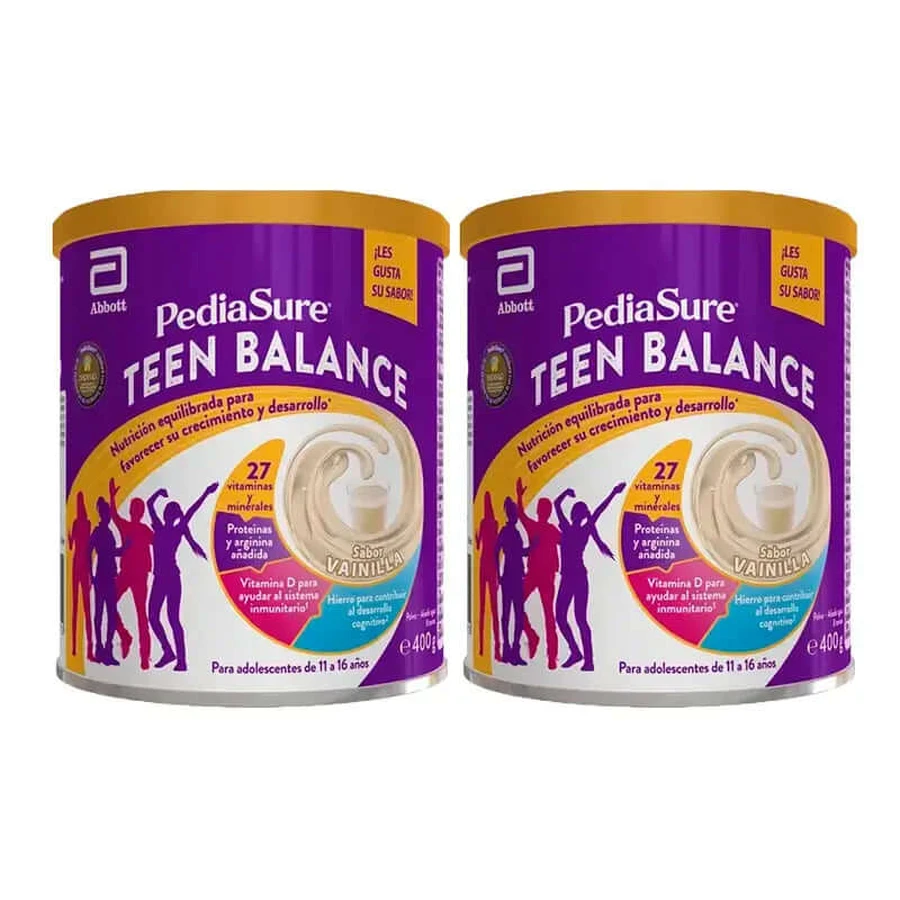 Pediasure Teen Balance Vanilla Vanilla Teen, 2x400 grams