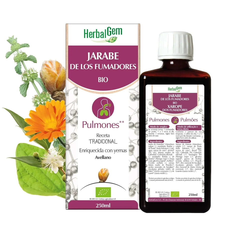 Herbalgem Smokers' Syrup, 250ml