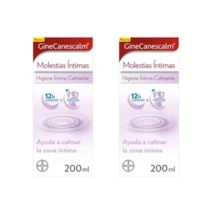 Ginescanes GineCanescalm Gel para molestias íntimas, 2X200 Ml