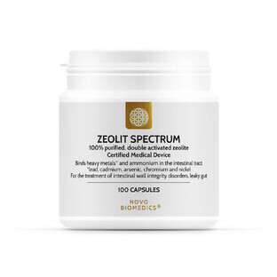 Zeolite Spectrum, 100 capsules, Novo Biomedics