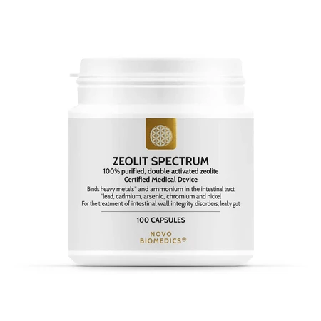 Zeolit Spectrum, 100 Kapseln, Novo Biomedics