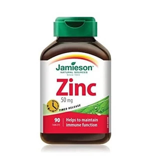 Zinc 50mg, 90 Comprimidos, Jamieson