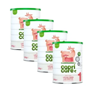 Capricare 1 Leche infantil, envase 4 X 800g