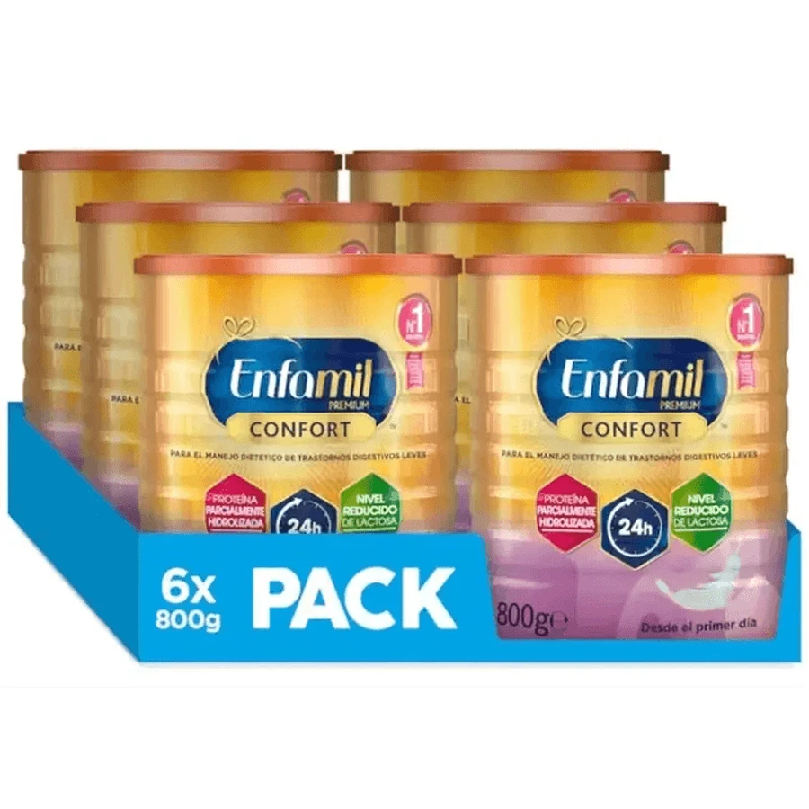 Enfamil Confort, 6 X 800 Gr