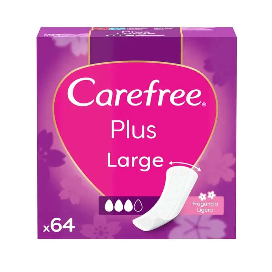 Carefree Plus Large Light Fragrance 64pachete