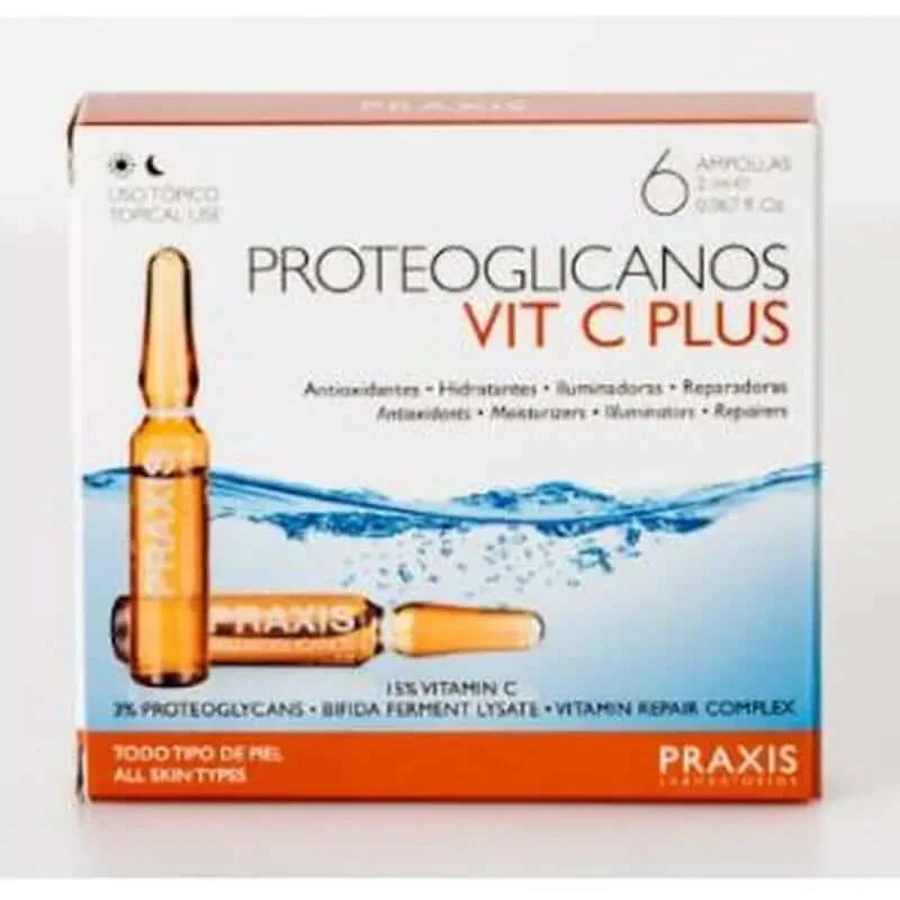 Praxis Proteoglycanen Vit C Plus 6Amp.