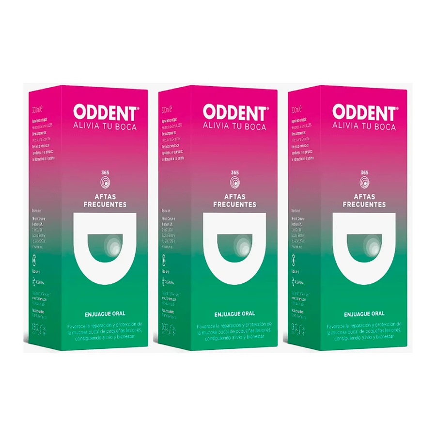 Oddent Triplo Mundspülung 3 x 150 ml