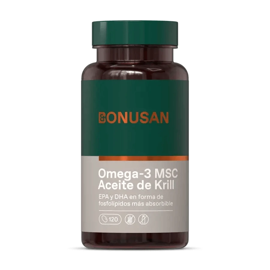 Bonusan Omega-3 Msc Krillöl, 120 Perlen