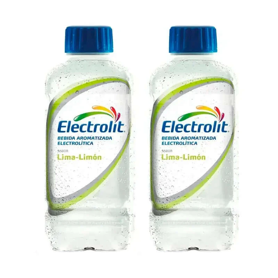 Electrolyte Lime-Lemon electrolyte drink, pack 2 x 625 ml