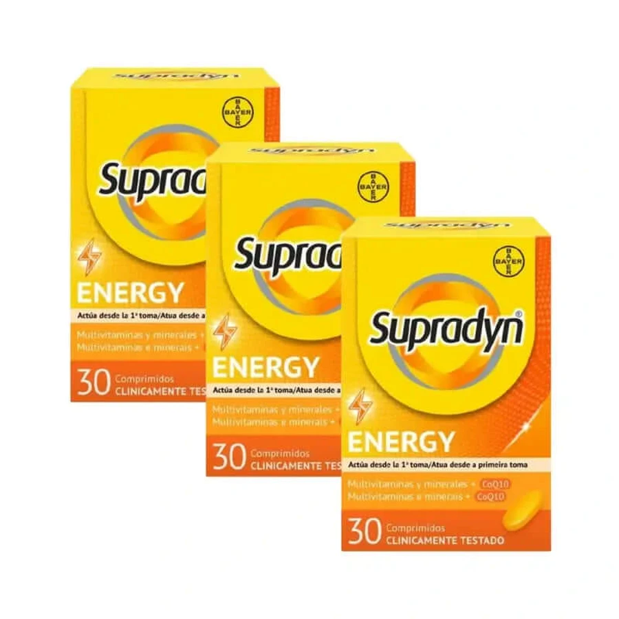 Supradyn Energy Vitamins, minerals and daily energy, 3x30 tablets